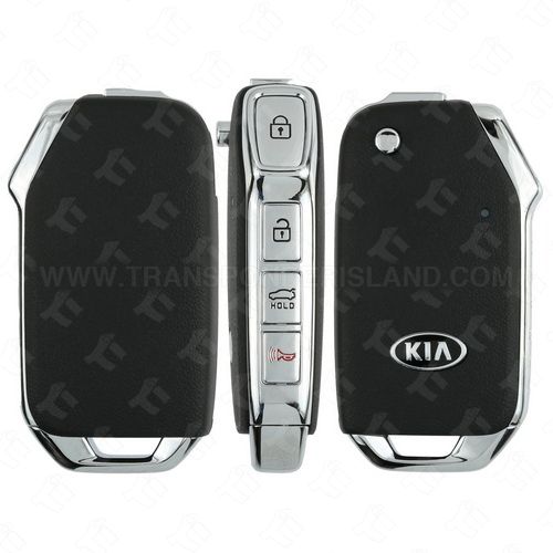 2019 - 2021 Kia Forte Remote Flip Key 4B Trunk - CQOTD00660 BD(4BT)- 433 MHz - KK12