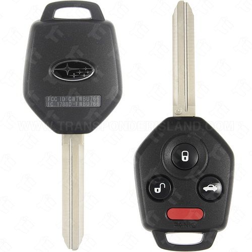 2012 - 2019 Subaru Remote Head Key - CWTWBU766 - Subaru G Chip - Canada