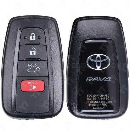 2019 - 2021 Toyota RAV4 Smart Key 4B Hatch - HYQ14FBC - 0351 - 315 MHz (US Production) 8990H-0R030