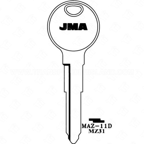 JMA Mazda 10 Cut Key Blank MAZ-11D X249 MZ31