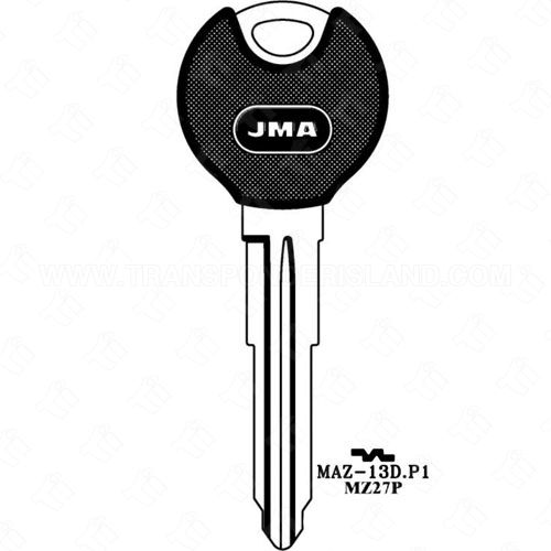 JMA Mazda 10 Cut Plastic Head Key Blank MAZ-13D.P MZ27P