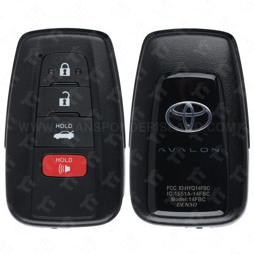 2020 - 2022 Toyota Avalon Smart Key 4B Trunk - HYQ14FBC - 0351