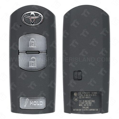 2017 - 2020 Toyota Yaris iA Smart Key 3B - WAZSKE13D01 WAZSKE13D02 89904-WB004