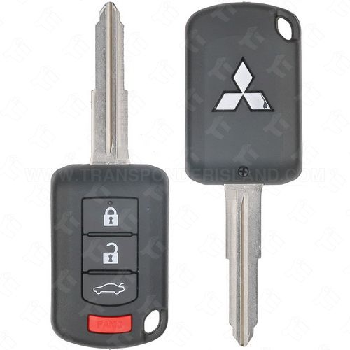 2016 - 2017 Mitsubishi Lancer Remote Head Key 4B Trunk with Shoulder - OUCJ166N