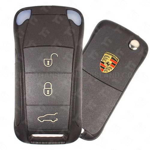 2006 - 2011 Porsche Cayenne Remote Head Flip Key