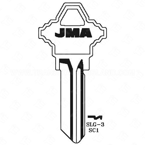 JMA Residential Key Blank SC1