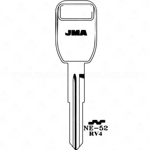 JMA Land Rover 10 Cut Key Blank NE-52 X239 RV4