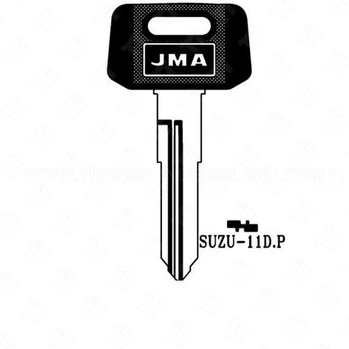 JMA Suzuki Motorcycle Double Sided 6 and 7 Cut Plastic Head Key Blank SUZU-11D.P SUZ12P