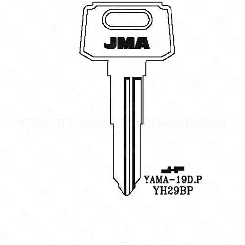 JMA Yamaha Motorcycle Key Blank YAMA-19D X118 YH49