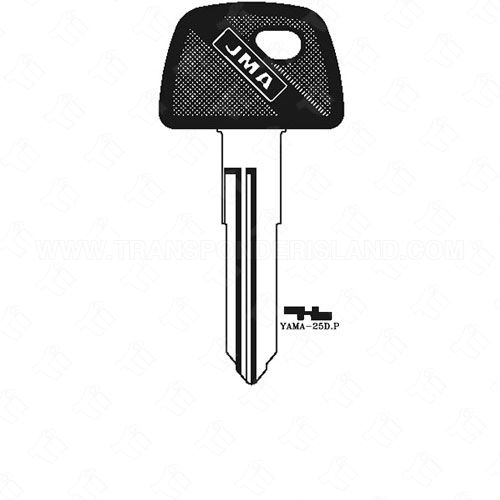 JMA Yamaha Motorcycle Plastic Head Key Blank YAMA-25DP YH33RP