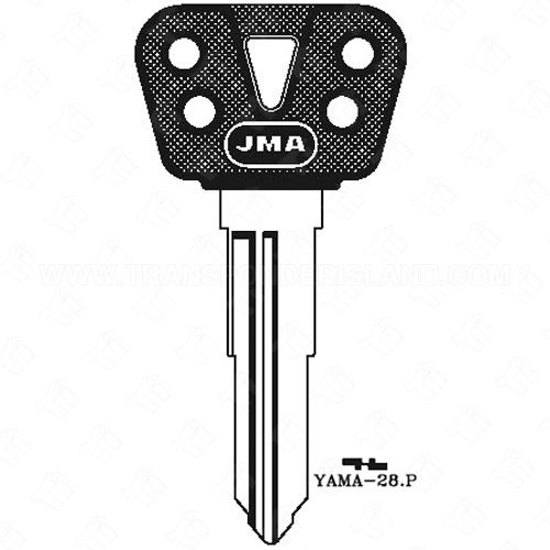 JMA Yamaha Motorcycle Plastic Head Key Blank YAMA-28P YH29