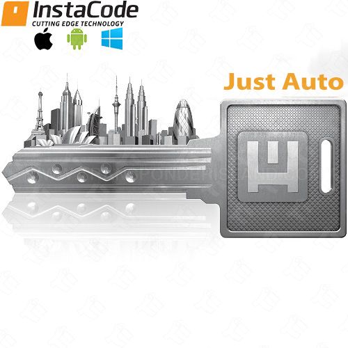 InstaCode Live Locksmith Software - Just Auto- 1 Year Subscription