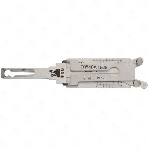 Original Lishi 2-In-1 Pick and Decoder TOY40 Lexus 4 Track (Long Blade)