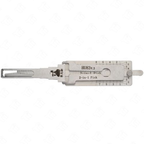 Original Lishi Mini Cooper 2 Track 2-In-1 Pick and Decoder HU83