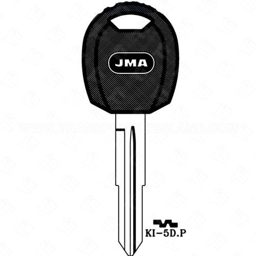 [TIK-JMA-KI5DP] JMA Kia 8 Cut Plastic Head Key Blank KI-5D.P KK6P