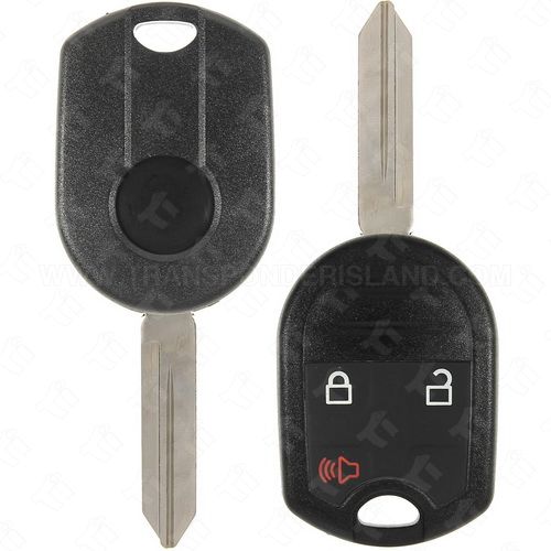 [TIK-FOR-55] 2011 - 2020 Ford Lincoln 3 Button New Style H75 Remote Head Key Shell