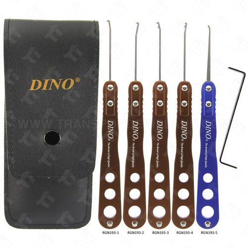 [TIT-RGN-193] Dino Brown Stainless Steel Extractor Set