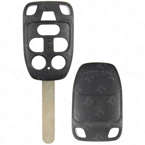 [TIK-HON-53] Honda Odyssey 6 Button Aftermarket Remote Head Key Shell with Back Cover
