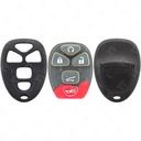 GM New Style Keyless Entry Remote Shell and Rubber Pad 5B Hatch / Remote Start