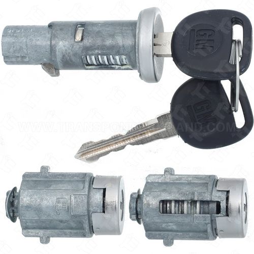 [TIL-STR-7024639] Strattec GM Circle Plus Ignition, Door and Trunk Lock Kit Coded - 7024639