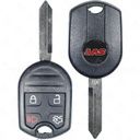 Strattec 2013 - 2014 Ford Mustang Shelby 4 Button 80 Bit Remote Head Key ( 433 MHZ ) - 5922077 5922077
