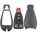Chrysler Dodge Jeep Fobik Shell and Rubber Pad - 5B Power Doors - IYZ-C01C