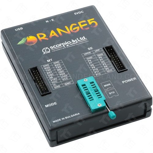 [TIT-TL-ORANGE] Orange 5 Professional Programming Device With HPX Software (IMMO) FULLY LOADED CABLES AND ADAPTERS