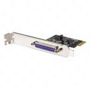 1 Port PCI Dual Parallel SPP/EPP/ECP DB25 iEEE 1284 PCIe Adapter Card