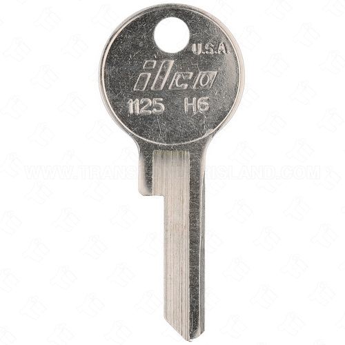 [TIK-ILC-H6] ILCO 1125 - H6  HURD Key blank