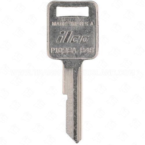 [TIK-ILC-B48] ILCO P1098A - B48 GM Single Sided 6 Cut Key Blank  A stamp