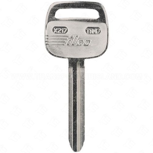 Toyota X217 TR47 Space And Depth Keys 8 Cut Blanks HPC CF208 Code