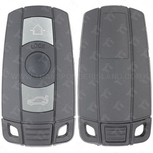 [TIK-BMW-38] BMW Smart Key Shell without Battery Door Remove from Stock when Making