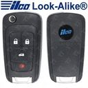 Ilco GM Smart Flip Key 4B Trunk - Replaces OHT01060512 - PRX-GM-4B1