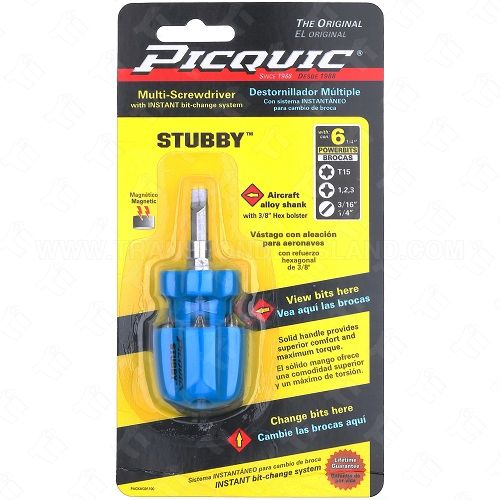 [TIT-PQ-04] Picquic STUBBY Multi-Screwdriver