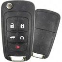 2010 - 2022 GM High Security Remote Flip Key Shell - 5B Trunk / Starter