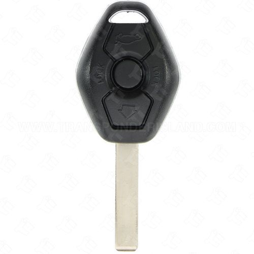 [TIK-BMW-06] 2000 - 2009 BMW Remote Head Key Shell - 2 Track Blade HU92