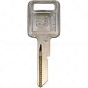 Strattec P1098A - B48 GM Logo Single Sided 6 Cut Key Blank A stamp 10 Pack