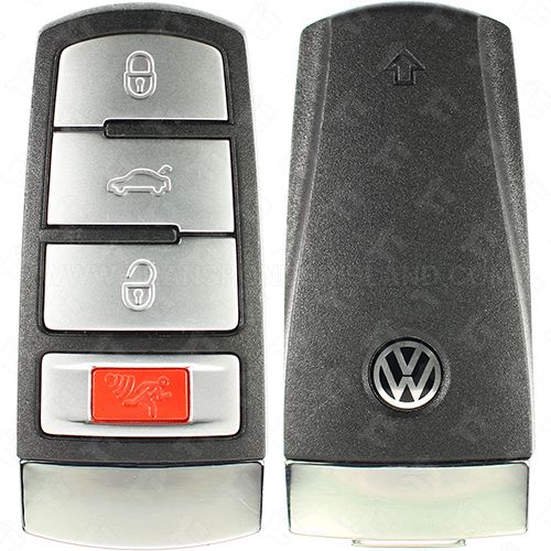 [TIK-VW-26R] 2006 - 2015 Volkswagen Passat Refurbished Smart Key CLONABLE ONLY