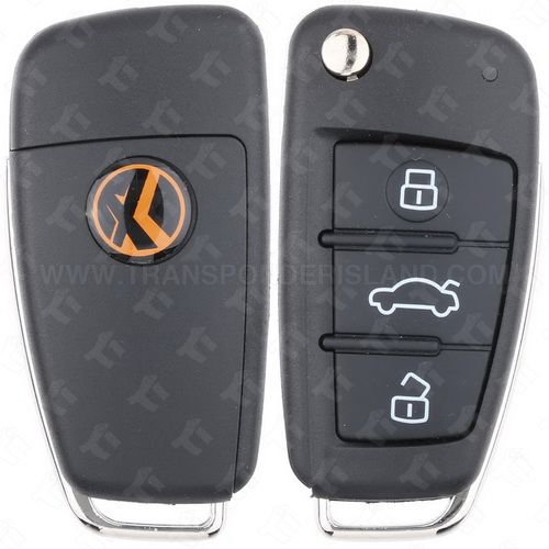 [TIK-XH-XKA600] Xhorse Wired Universal Remote Head Key for VVDI Key Tool - Audi Style XKA600EN