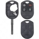 2015 - 2019 Ford High Security Remote Head Key Shell - 4B Trunk HU101