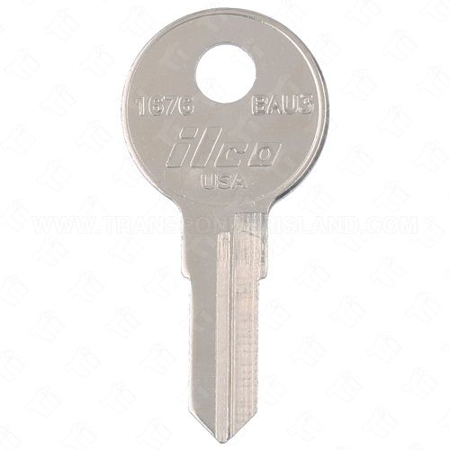 [TIK-ILC-BAU3] Ilco Bauer Locks Key Blank 1676 BAU3