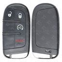 2015 - 2024 Jeep Fiat Smart Key Shell Case 4B Starter with SIP22 Emergency Key