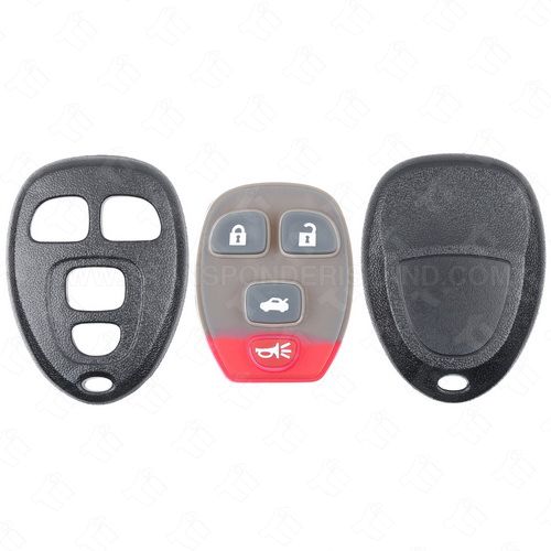 [TIK-GM-110] 2004 - 2012 GM Keyless Entry Remote Shell 4B Trunk for KOBGT04A