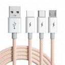 3 IN 1 USB Micro USB Cable (Free With Order Over $500)