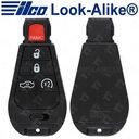 Ilco Chrysler Dodge Fobik Key 5B Trunk / Remote Start - Replaces IYZ-C01C-POD-LAL-5B1