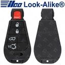 Ilco Jeep Grand Cherokee Commander Fobik Key 5B Hatch / Hatch Glass - Replaces IYZ-C01C - POD-LAL-5B3