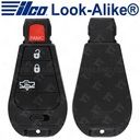Ilco Dodge Ram 4 Button W/Air Suspension Replaces GQ4-53T - POD-LAL-4B5