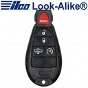 Ilco Dodge Ram Fobik Key  5B  - Replaces GQ4-53T - POD-LAL-5B5