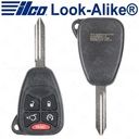 Ilco Chrysler Dodge Jeep 5B Hatch / Remote Start - Replaces 27AA 14AA - RHK-CHRY-5B1