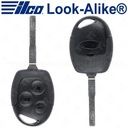 Ilco Ford Remote Unit with HU101 Blade - Replaces KR55WK47899 - RHK-FORD-3B3HS